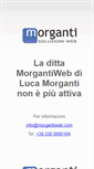 Mobile Screenshot of morgantiweb.com