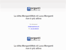 Tablet Screenshot of morgantiweb.com